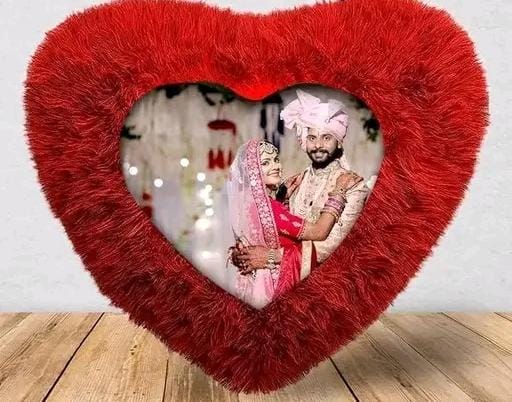 Customized Heart Shape Pillow